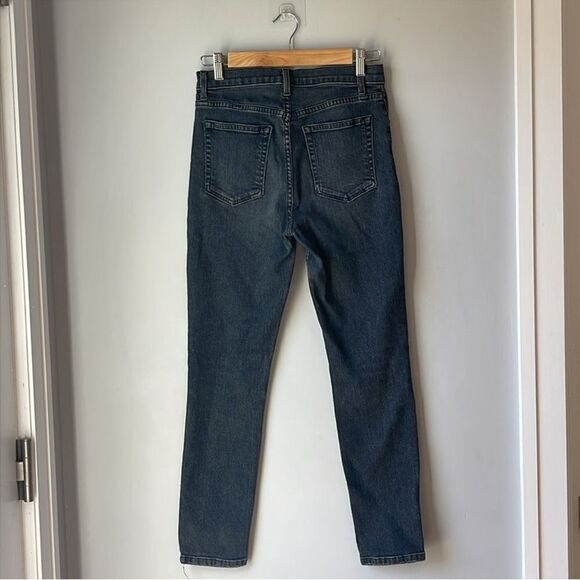 Reformation Black High & Skinny Cropped Jeans - Picture 4 of 11